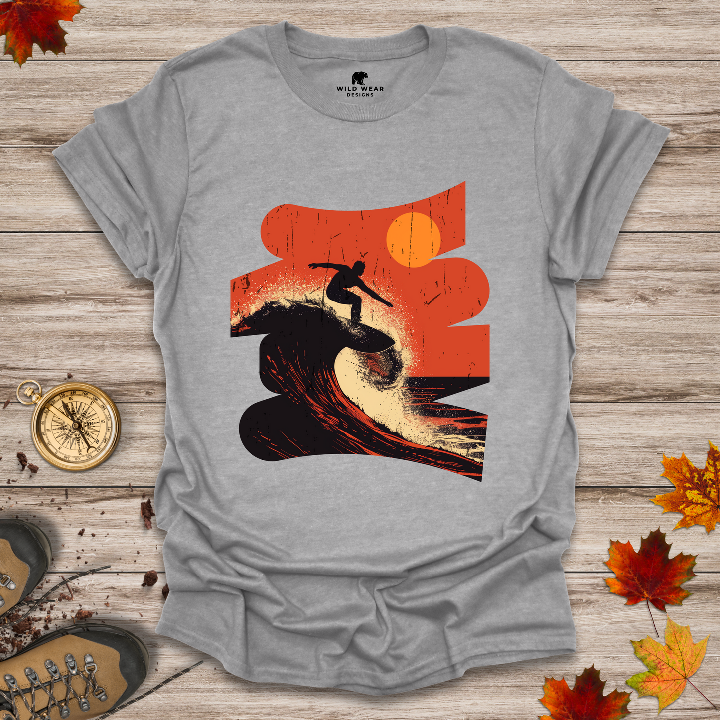 Waves Before Babes T-Shirt