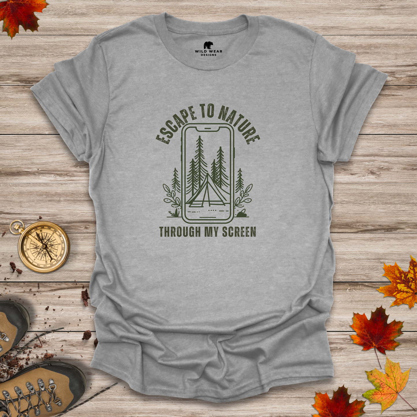 Escape to Nature (Screen Edition) T-Shirt