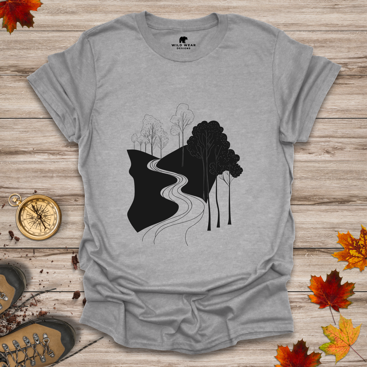 Where the Road Bends T-Shirt