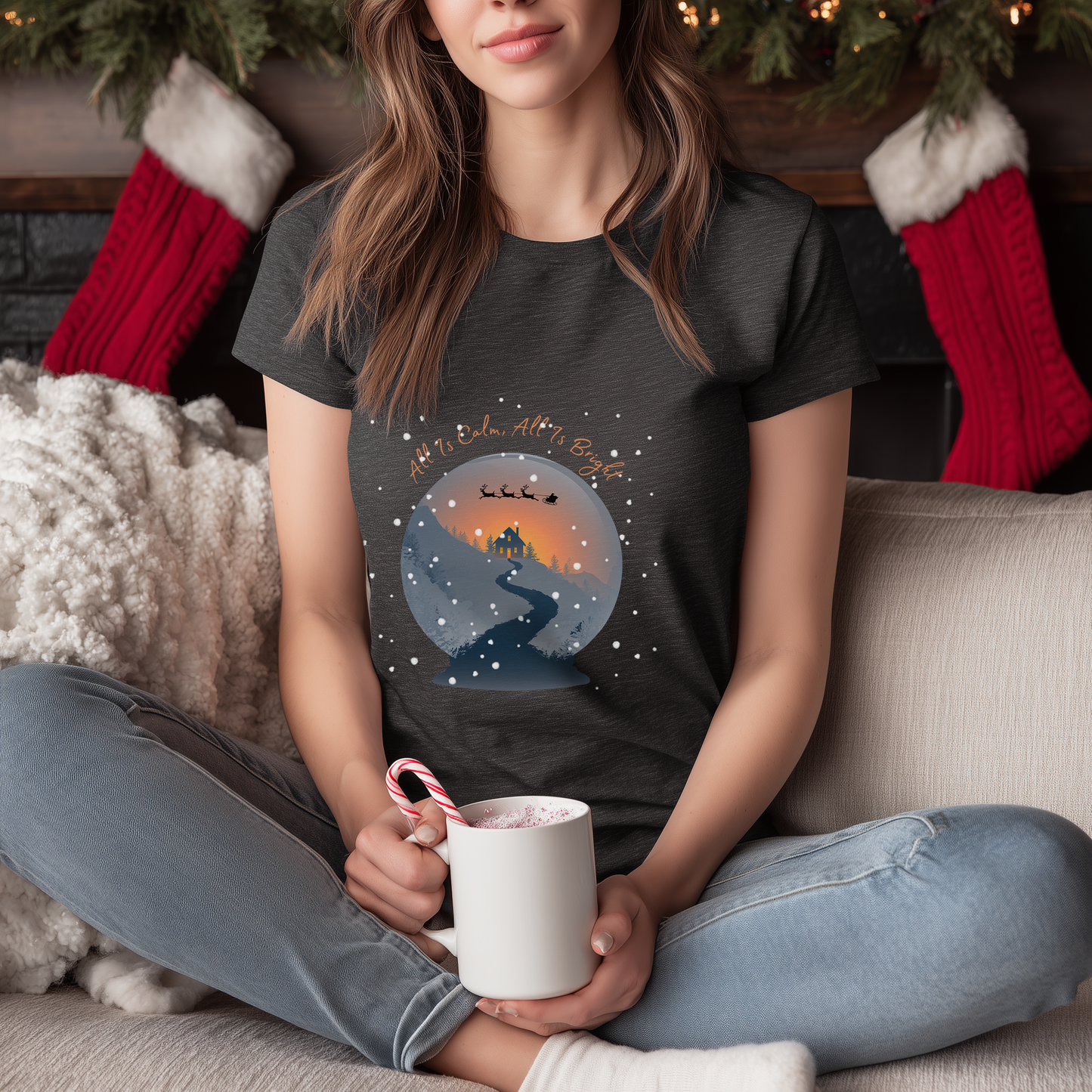 All Is Calm, All Is Bright T-Shirt
