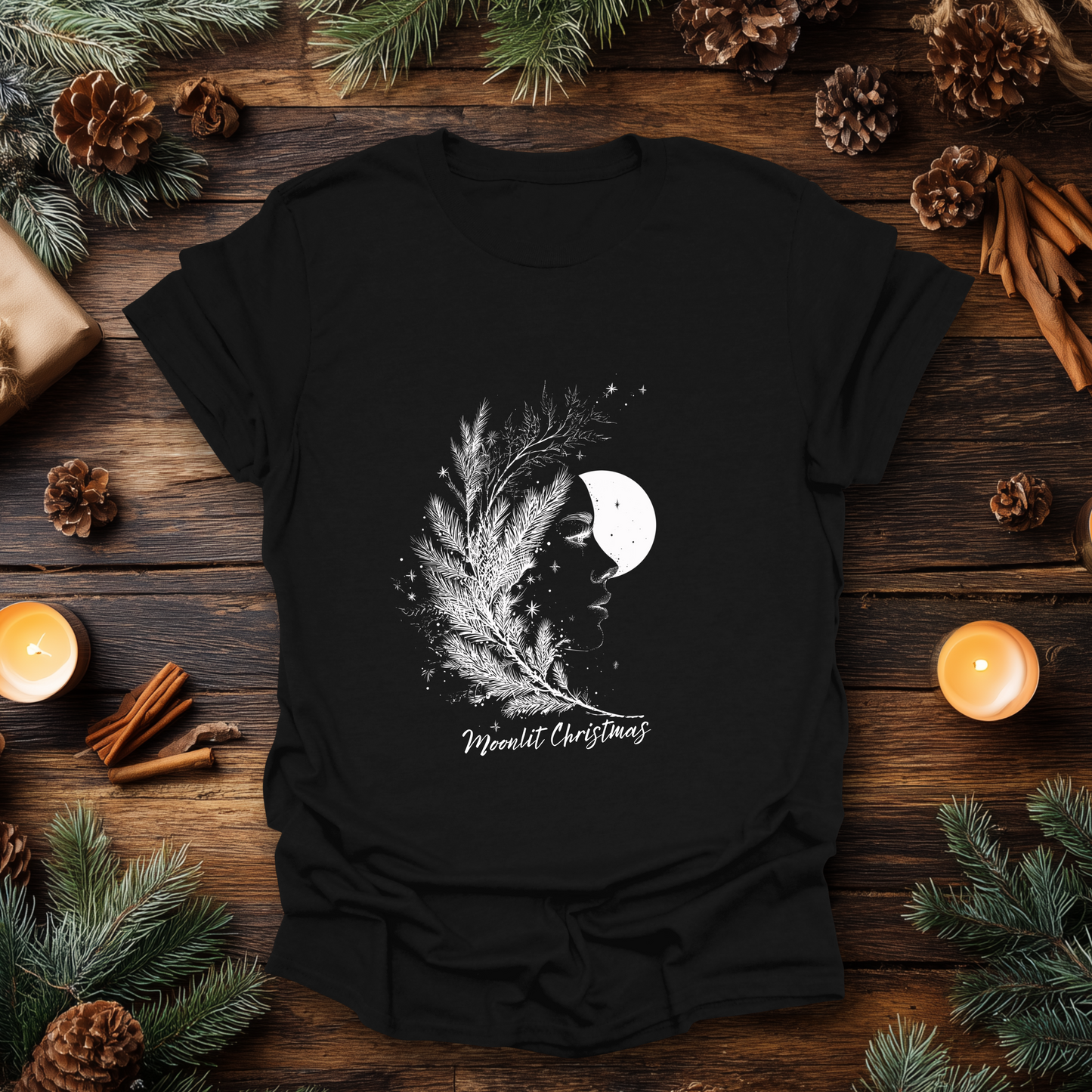 Moonlit Christmas T-Shirt
