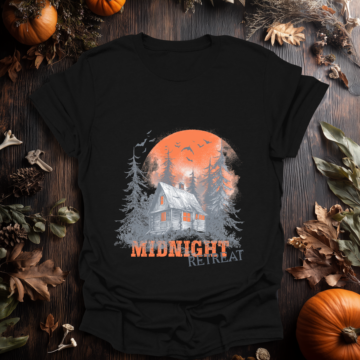 Midnight Retreat Halloween T-Shirt