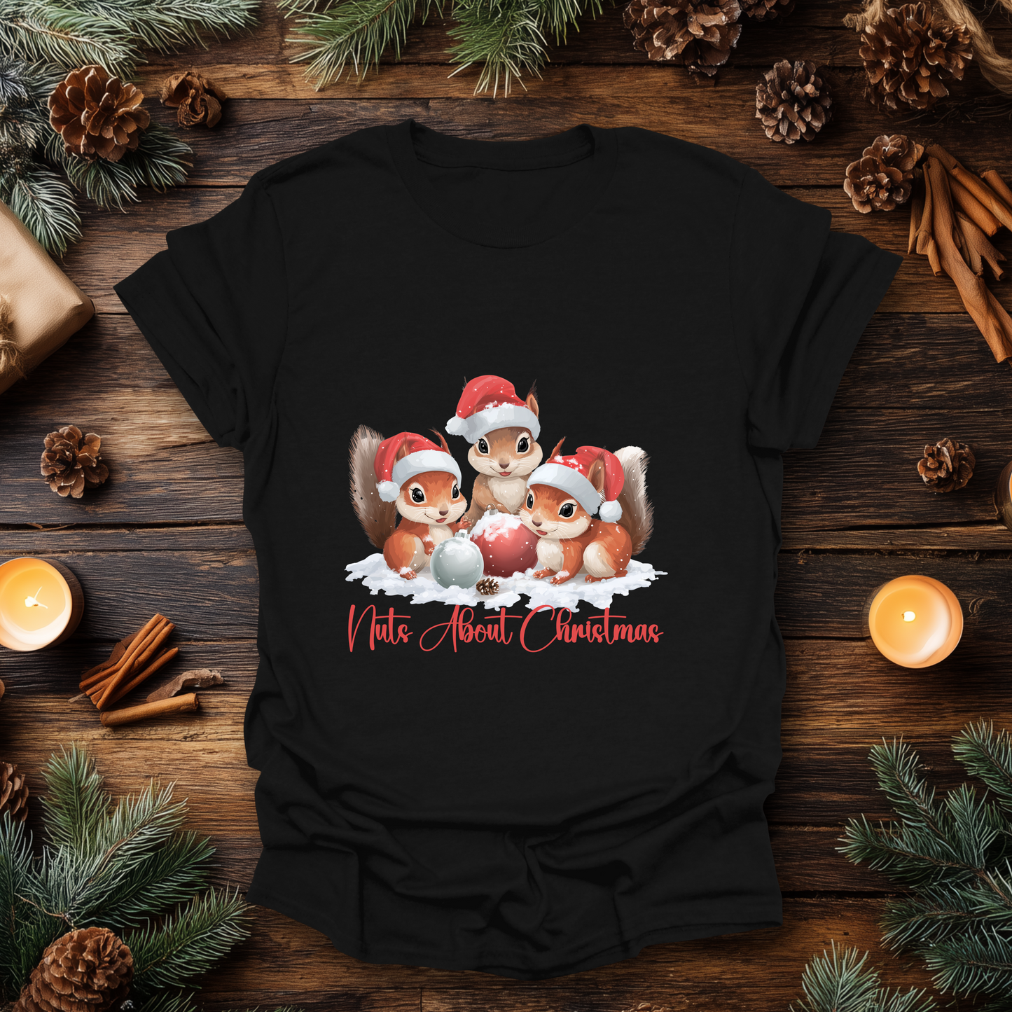 Nuts About Christmas T-Shirt
