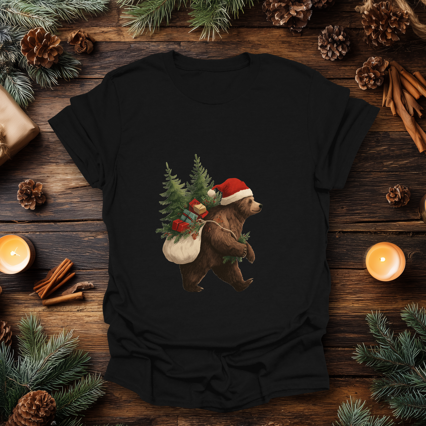 Bear-y Merry Deliveries T-Shirt