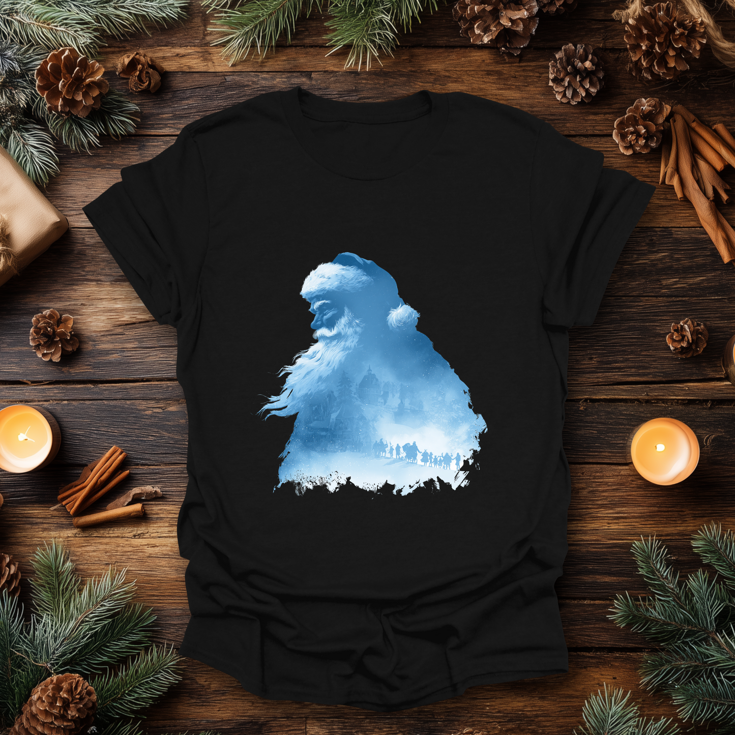 Frostbound Santa - Winter Wanderer T-Shirt