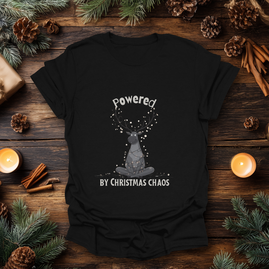 Powered by Christmas Chaos T-Shirt