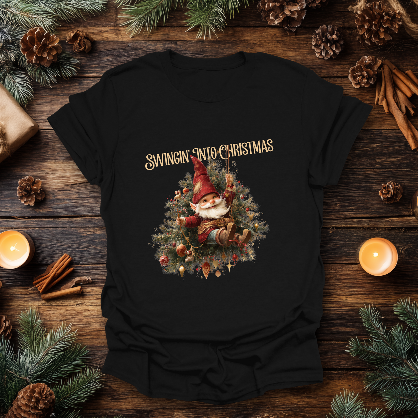 Swingin’ Into Christmas T-Shirt