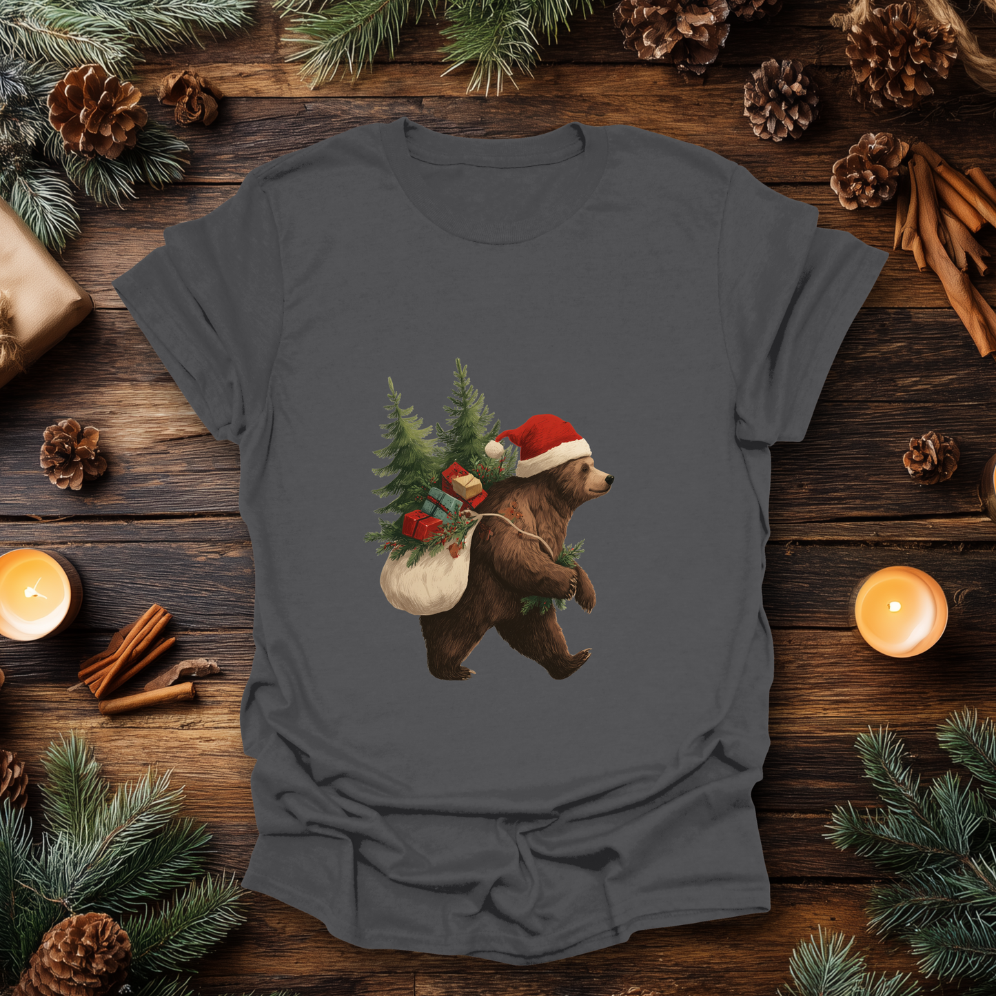 Bear-y Merry Deliveries T-Shirt