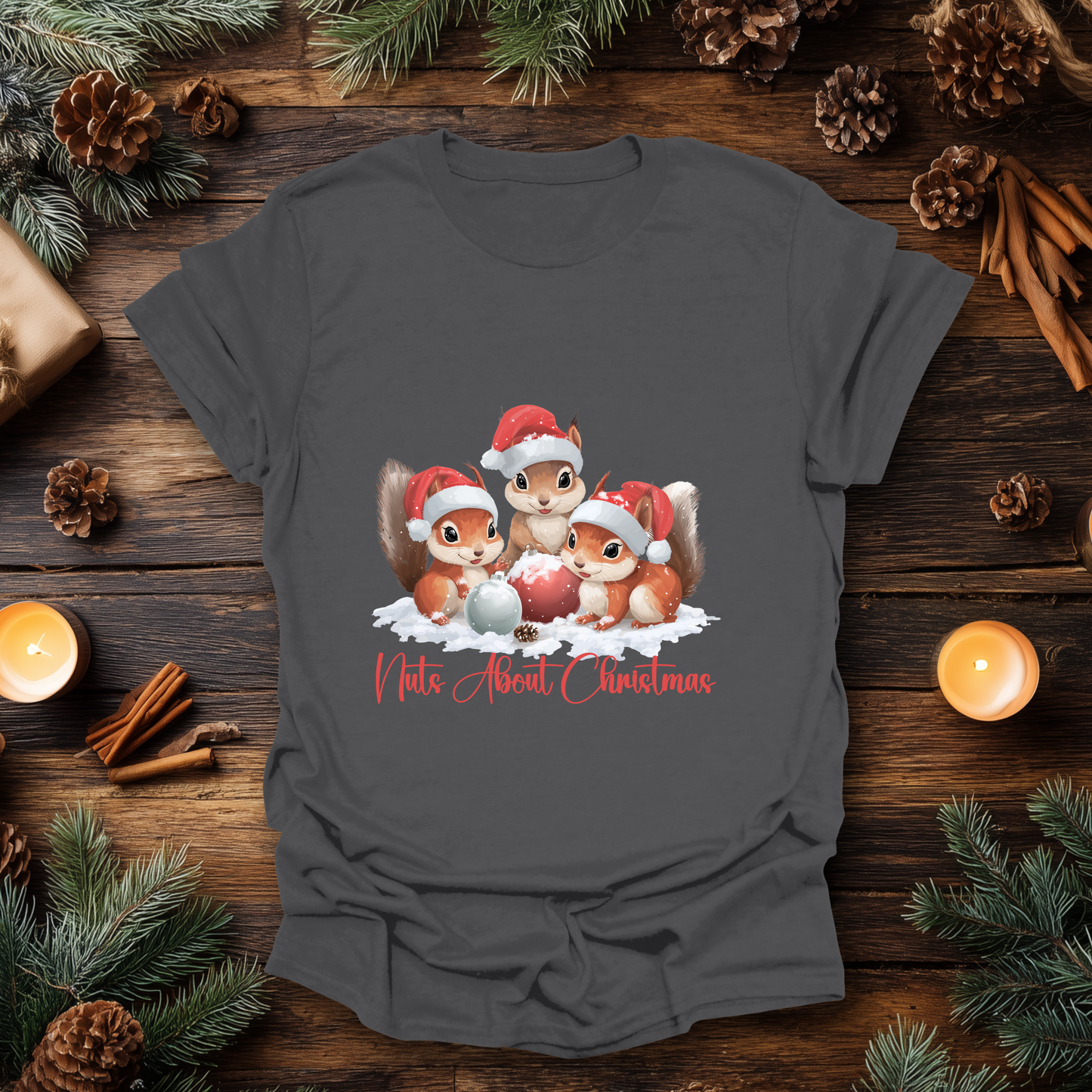 Nuts About Christmas T-Shirt