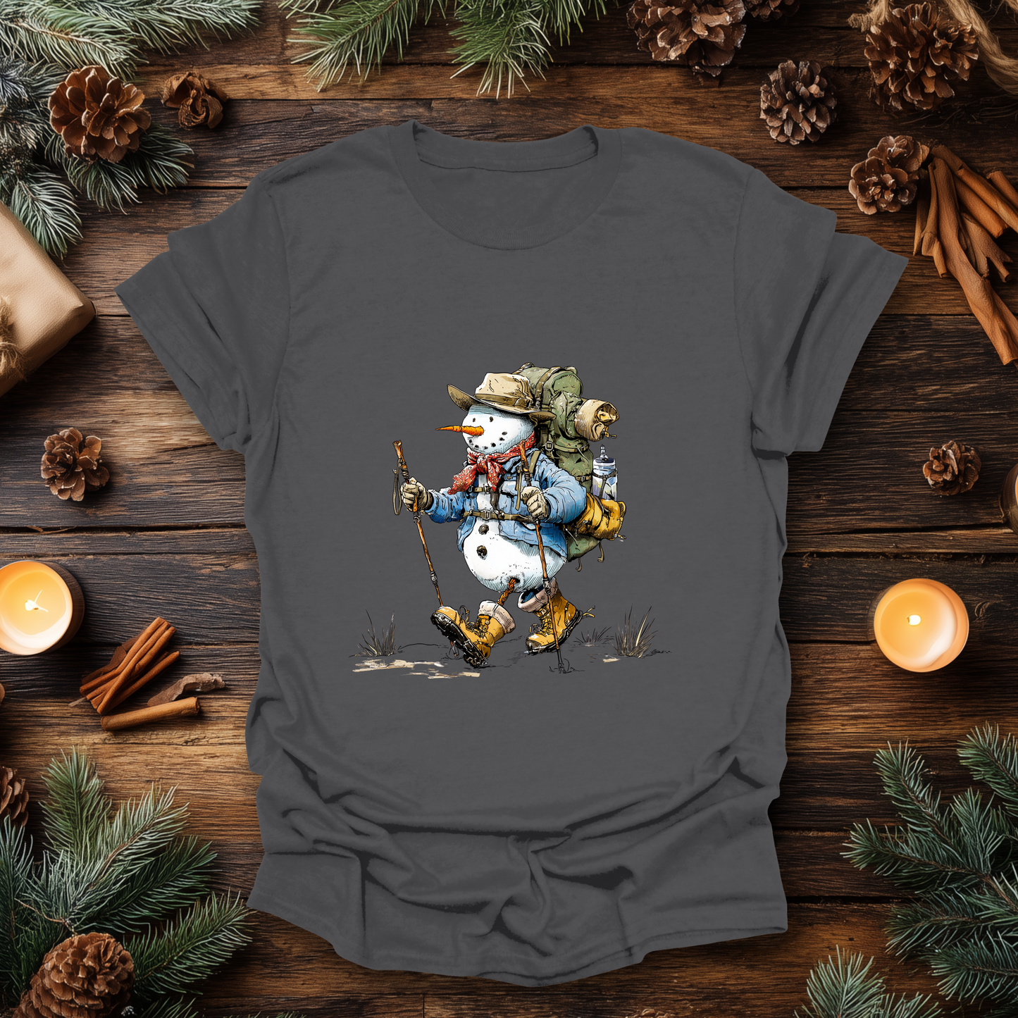 Trailblazing Snowman T-Shirt
