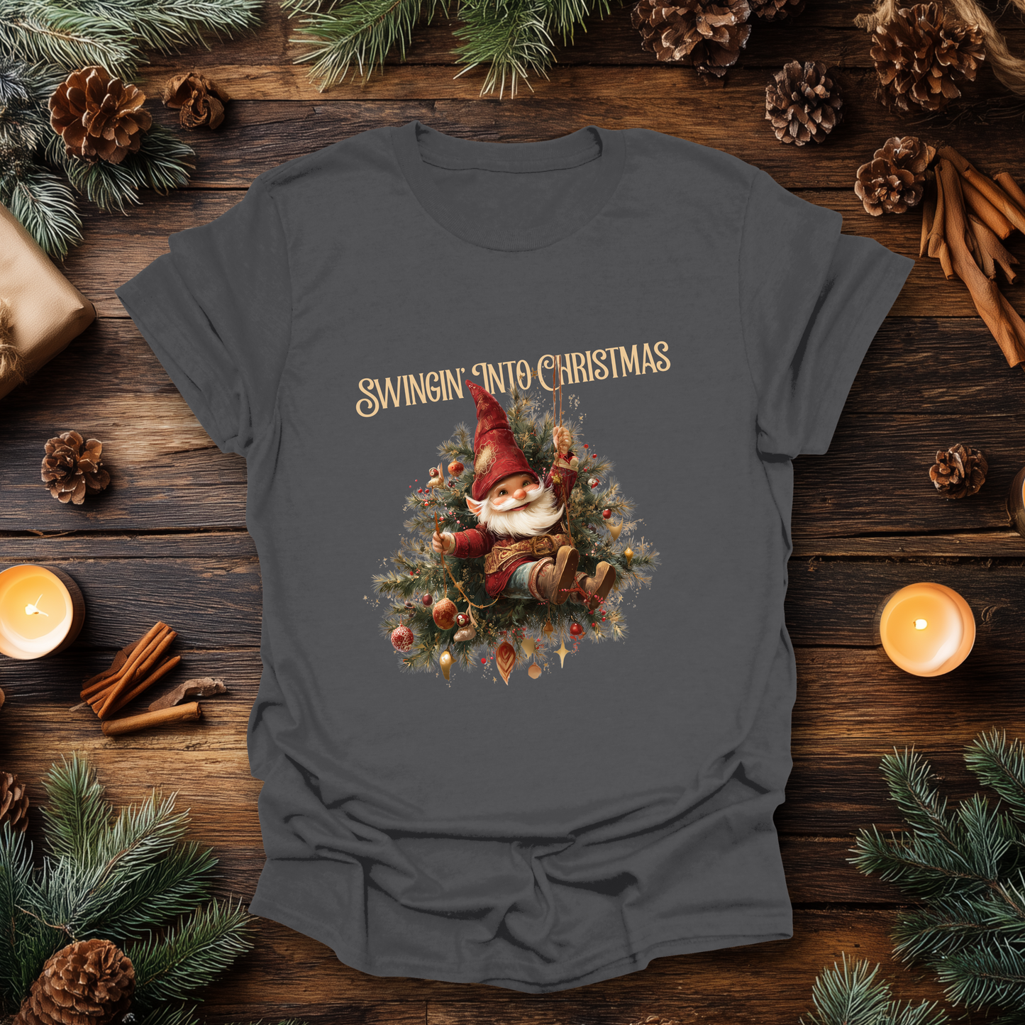 Swingin’ Into Christmas T-Shirt
