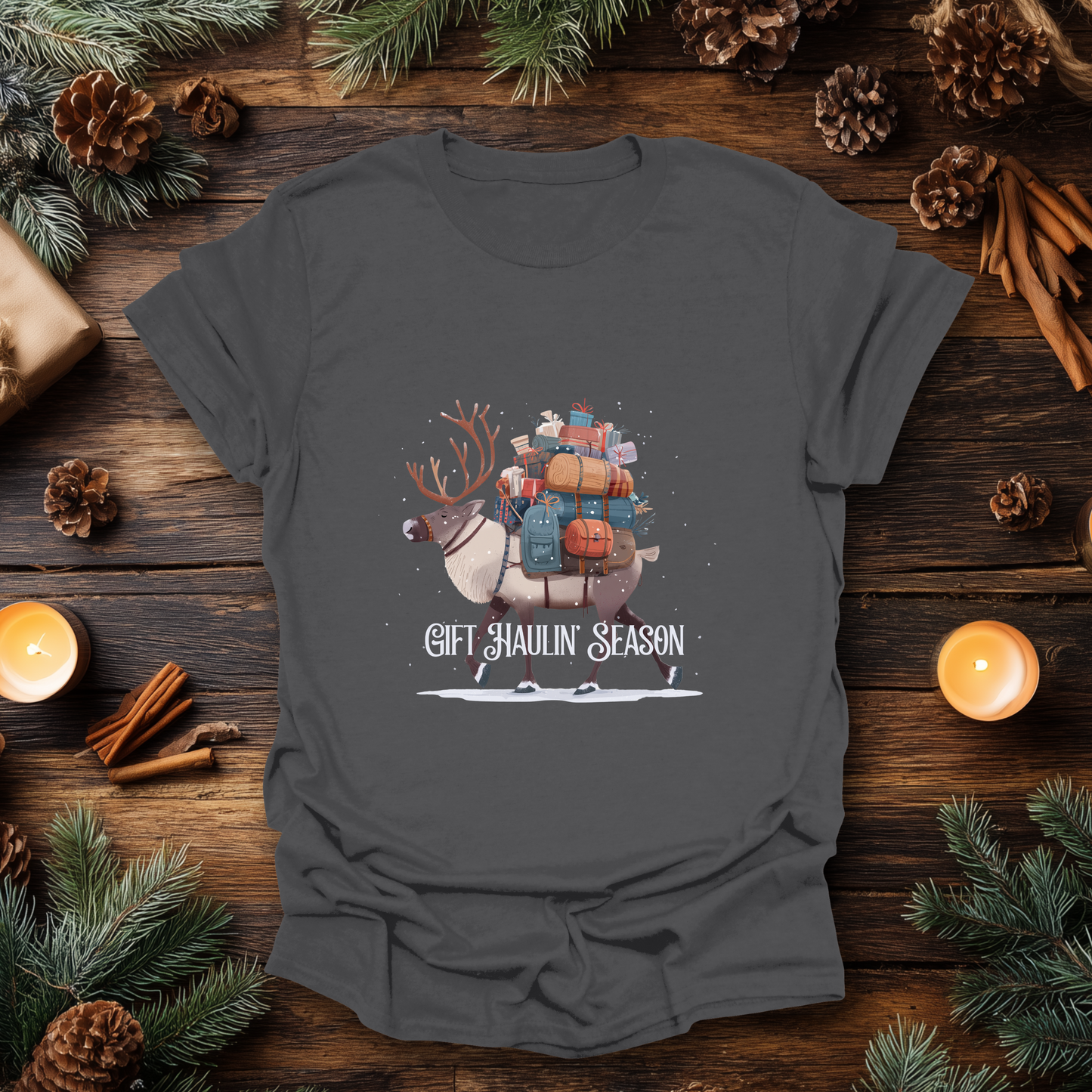 Gift Haulin’ Season Christmas T-Shirt