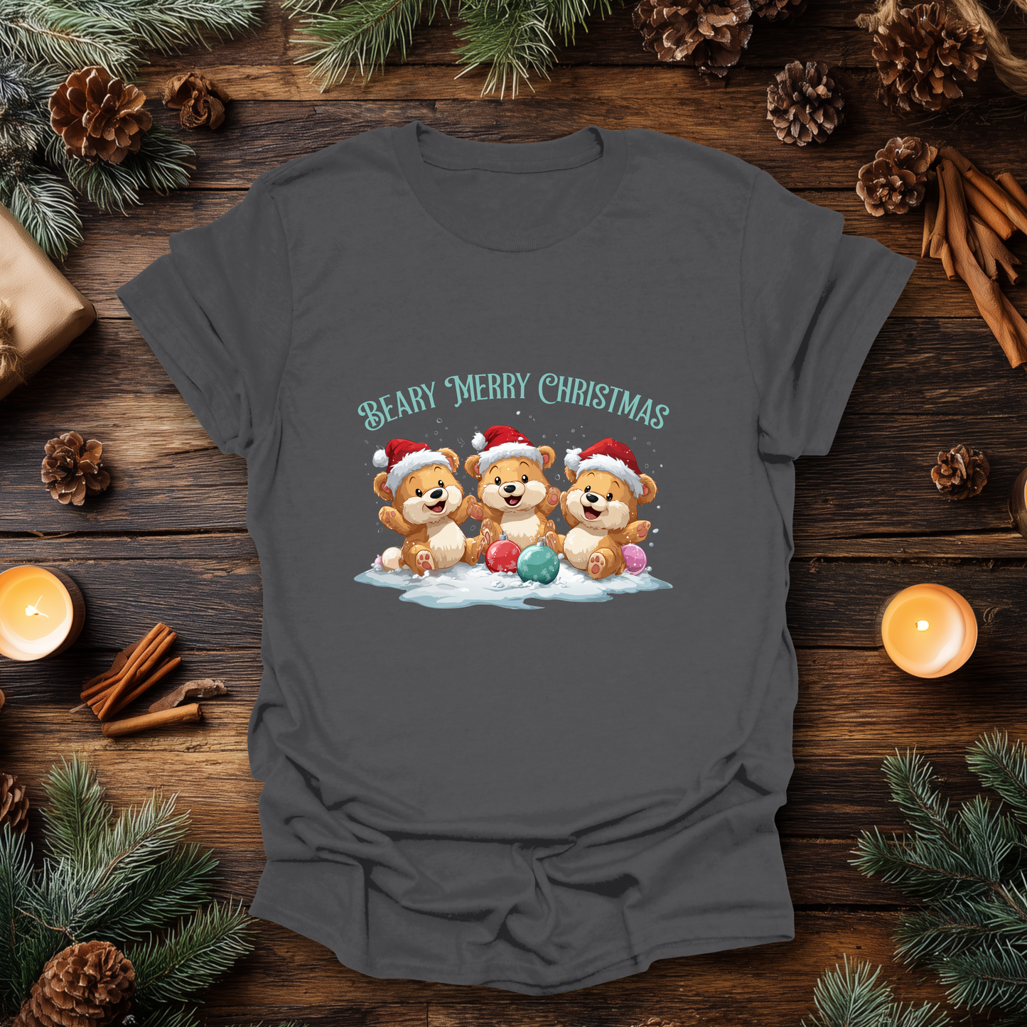Beary Merry Christmas T-Shirt