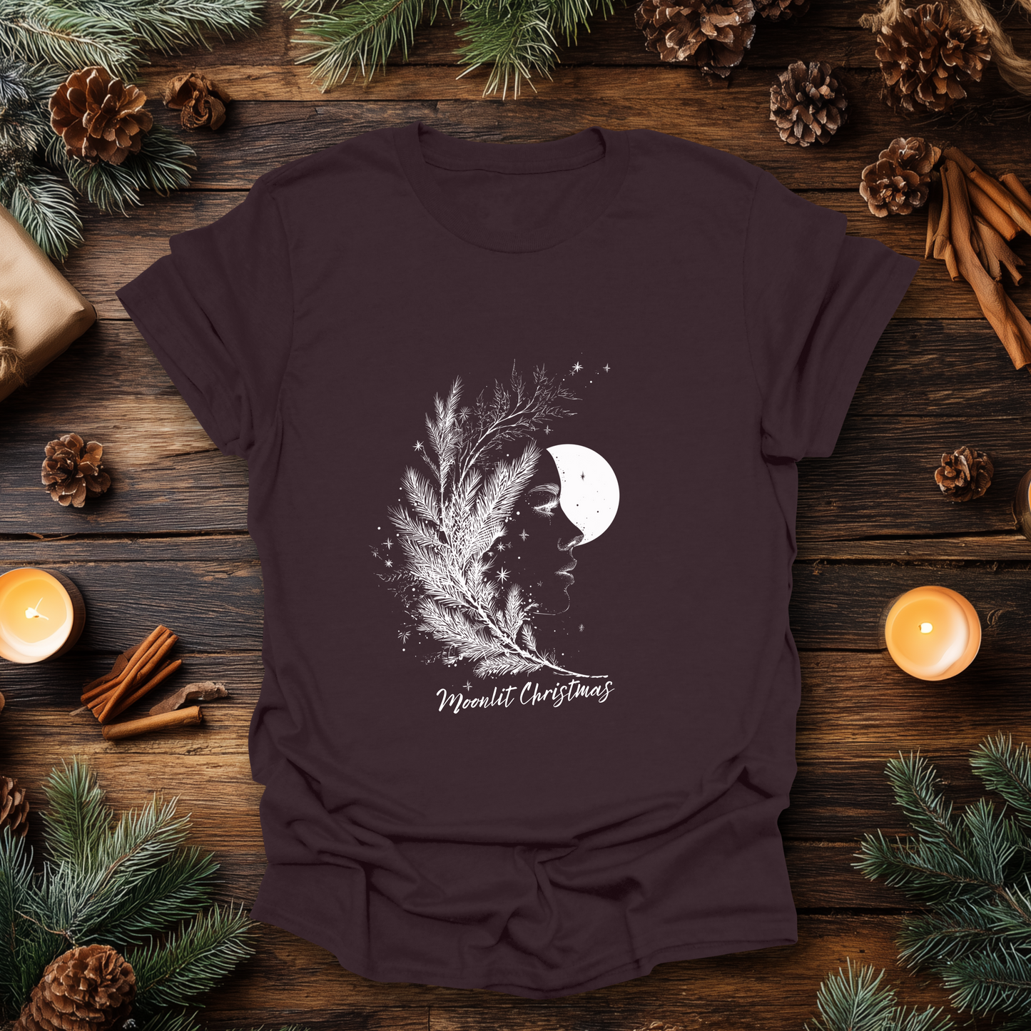 Moonlit Christmas T-Shirt