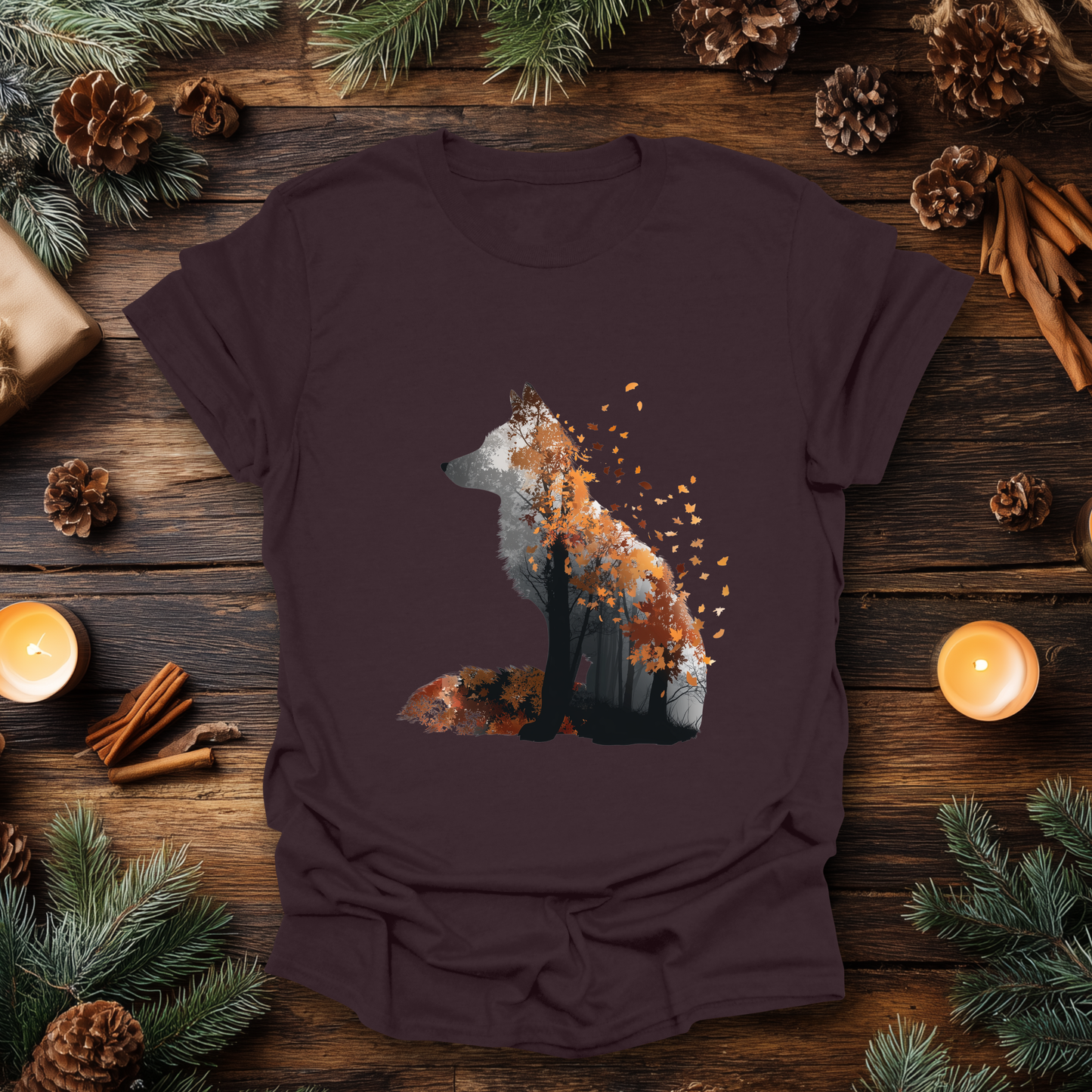 Autumn Wolf Nature T-Shirt