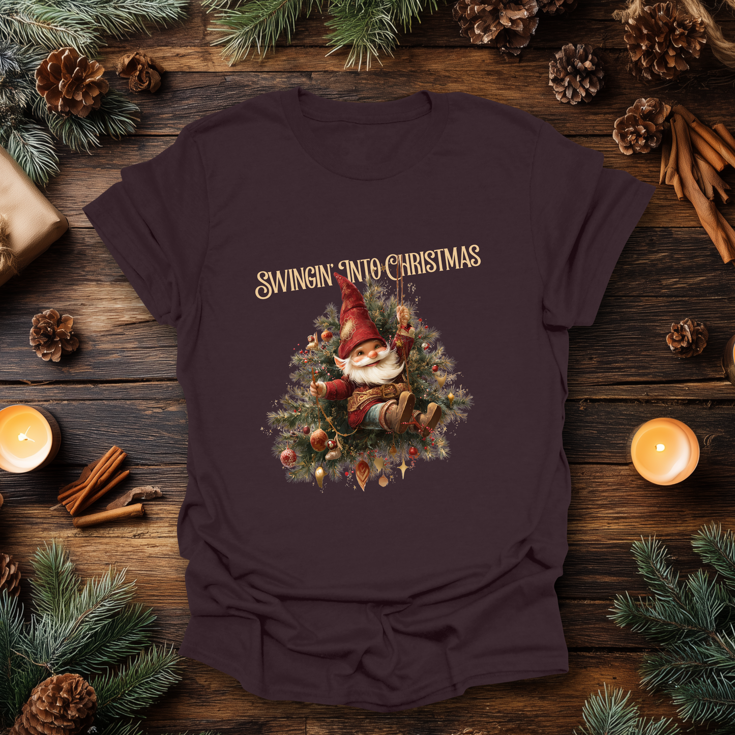 Swingin’ Into Christmas T-Shirt