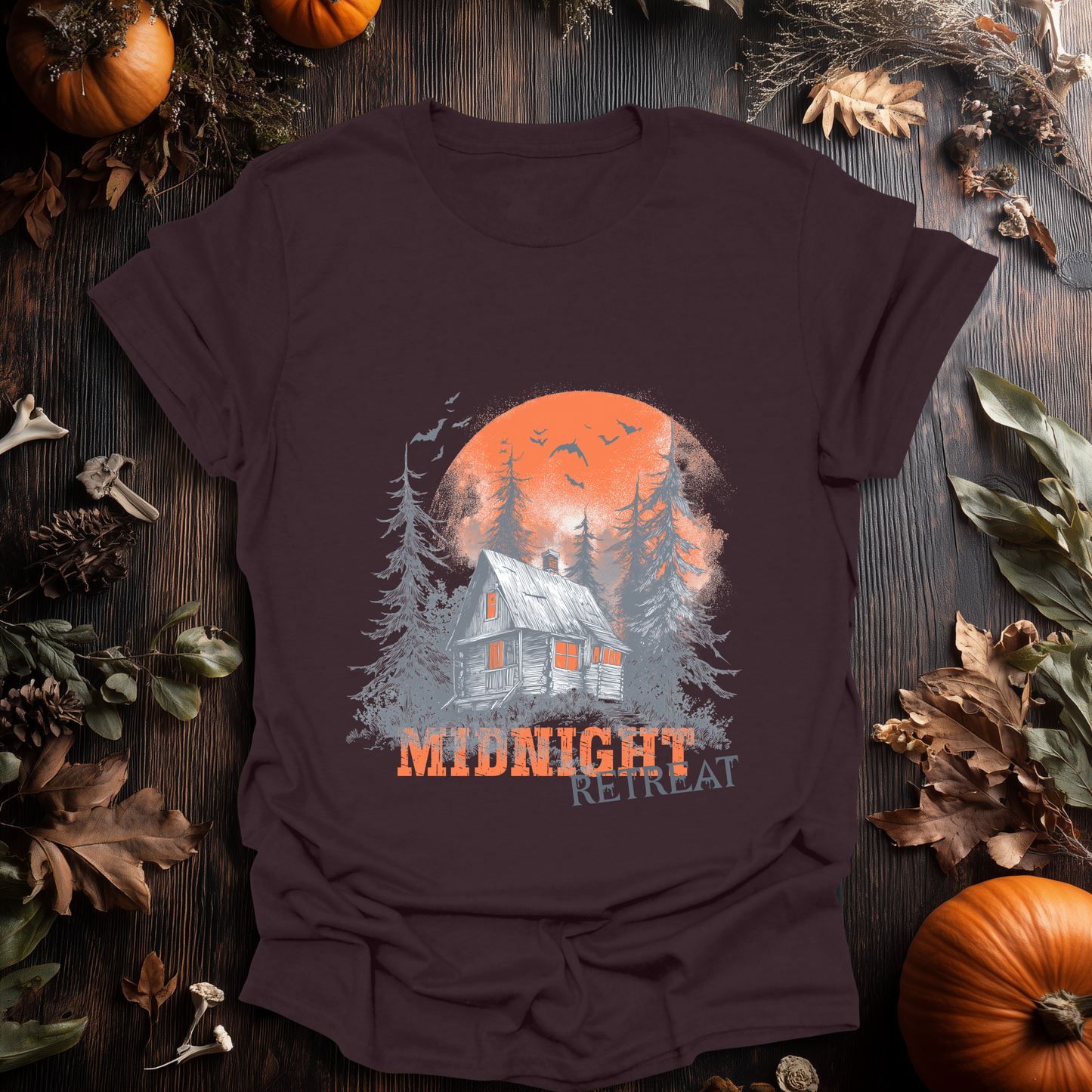 Midnight Retreat Halloween T-Shirt