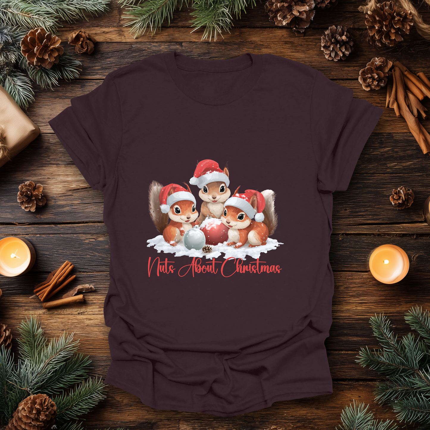 Nuts About Christmas T-Shirt