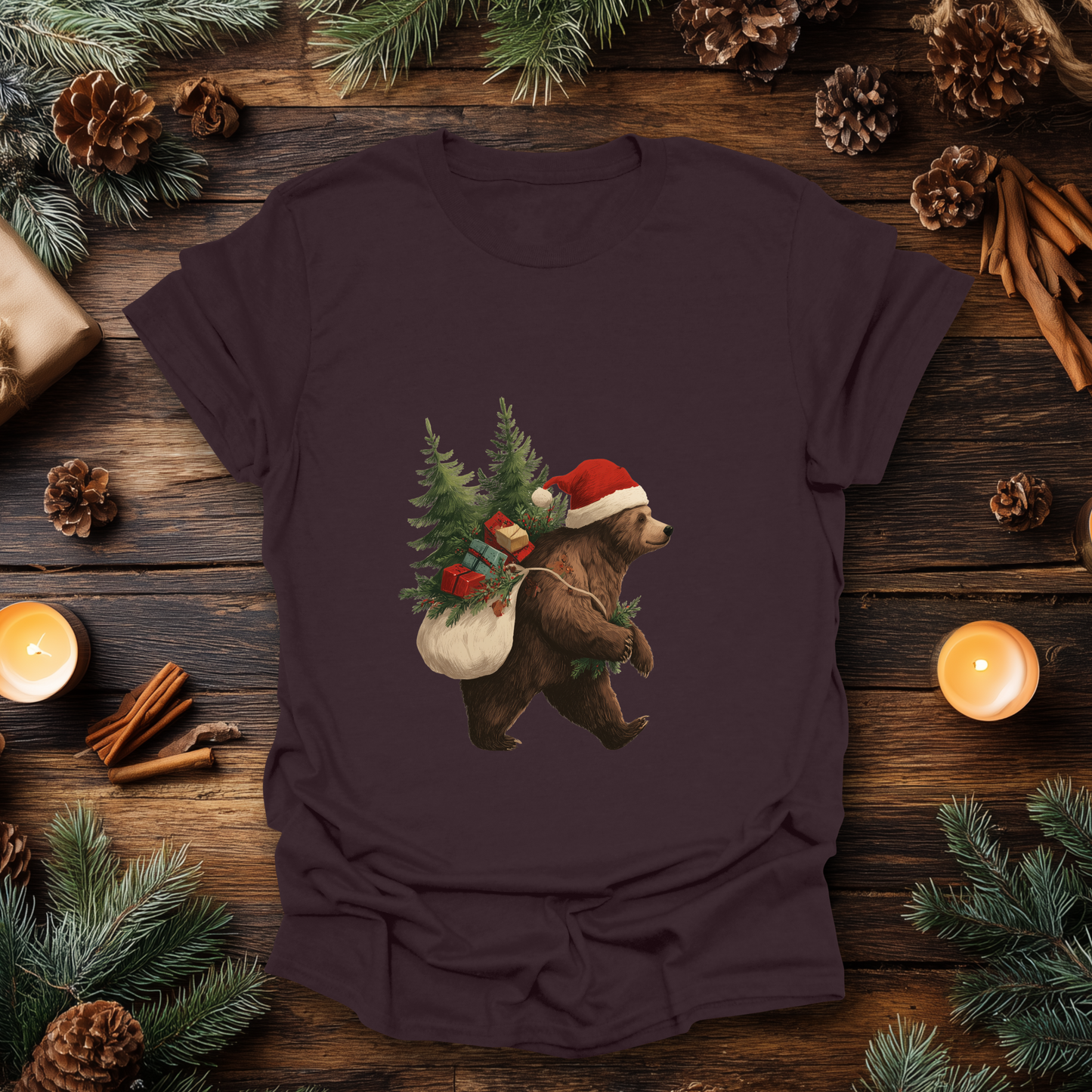 Bear-y Merry Deliveries T-Shirt