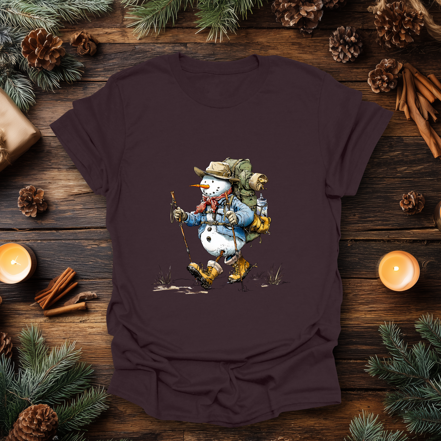 Trailblazing Snowman T-Shirt