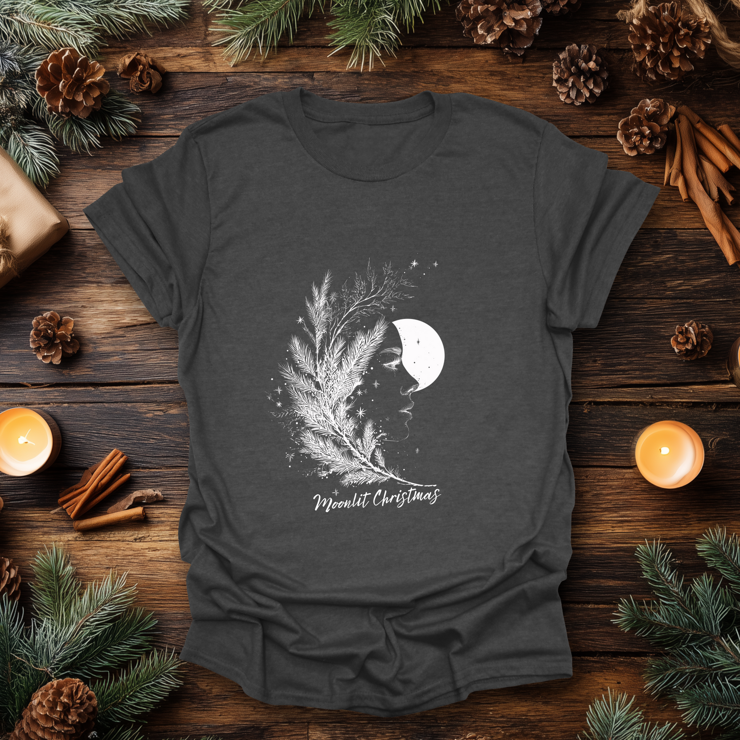 Moonlit Christmas T-Shirt