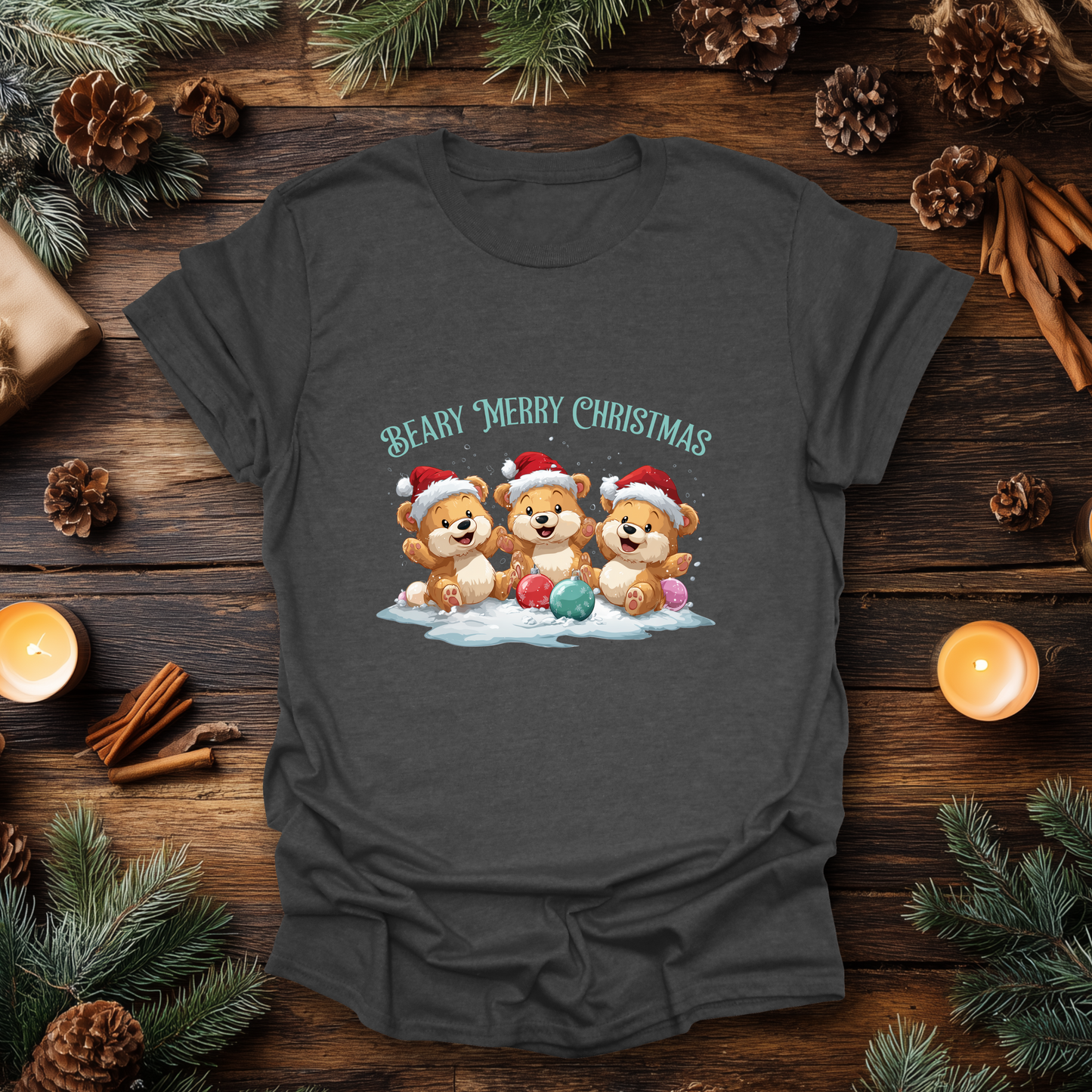 Beary Merry Christmas T-Shirt