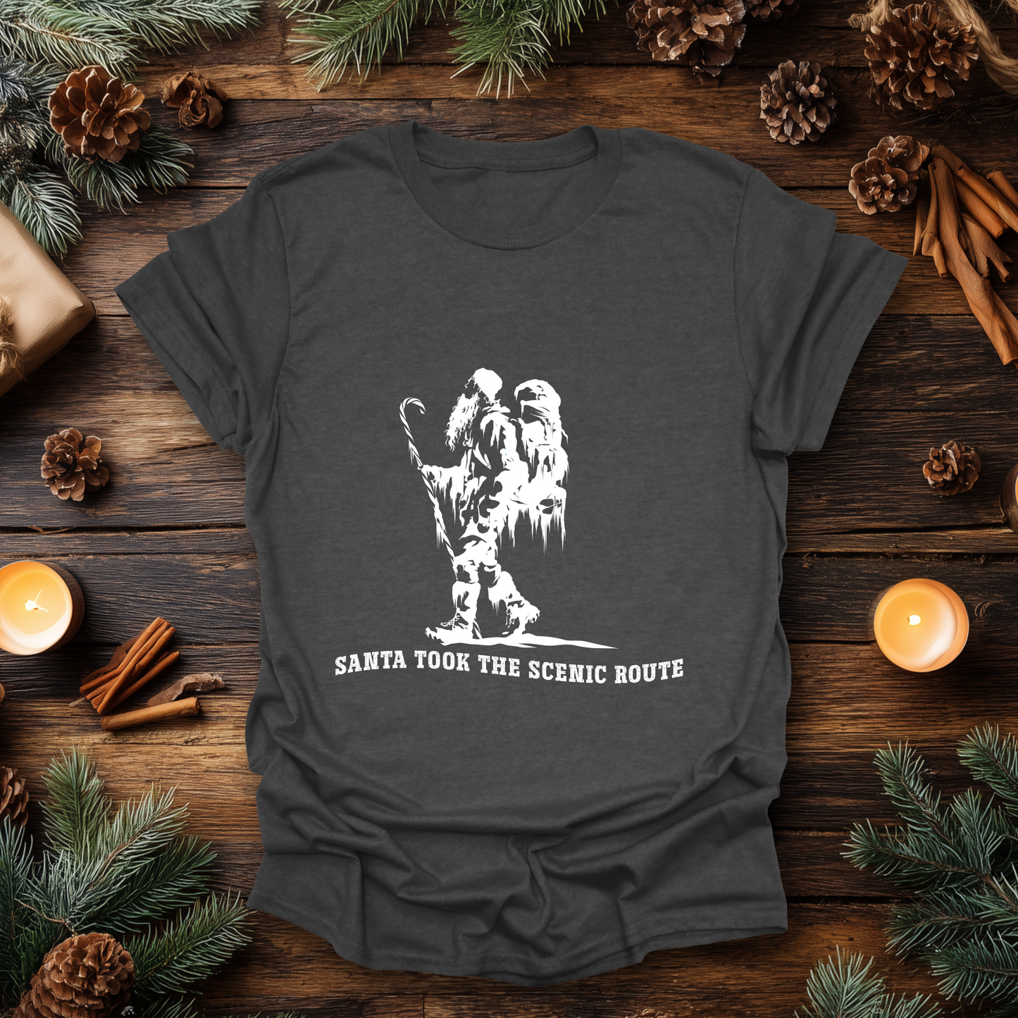 Santa Took the Scenic Route T-Shirt