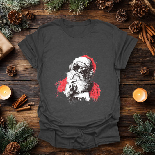 Claus Off Duty Christmas T-Shirt