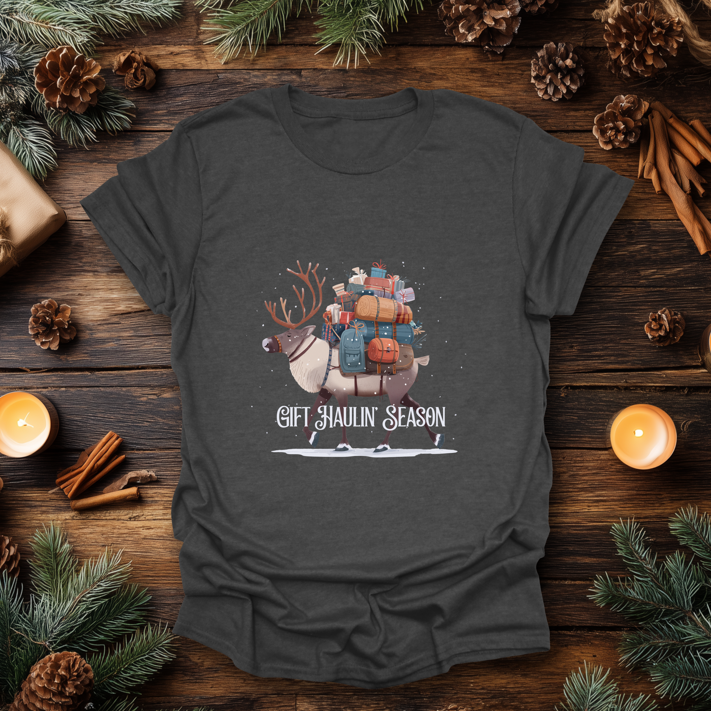 Gift Haulin’ Season Christmas T-Shirt