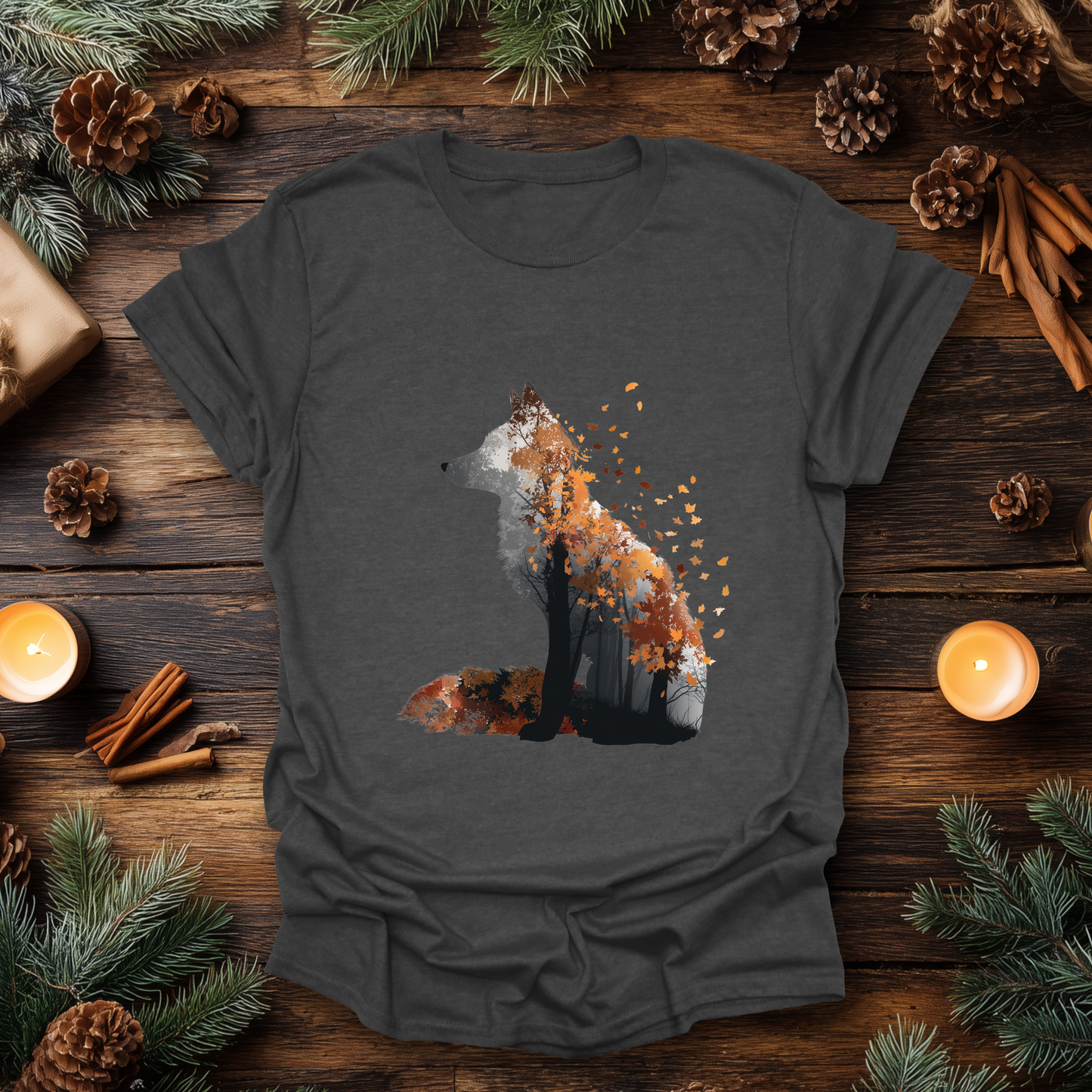 Autumn Wolf Nature T-Shirt
