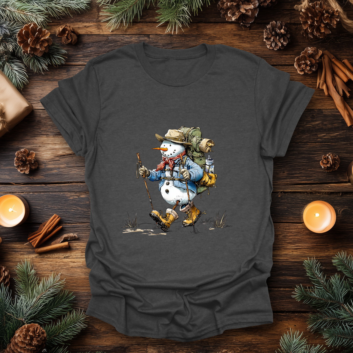 Trailblazing Snowman T-Shirt