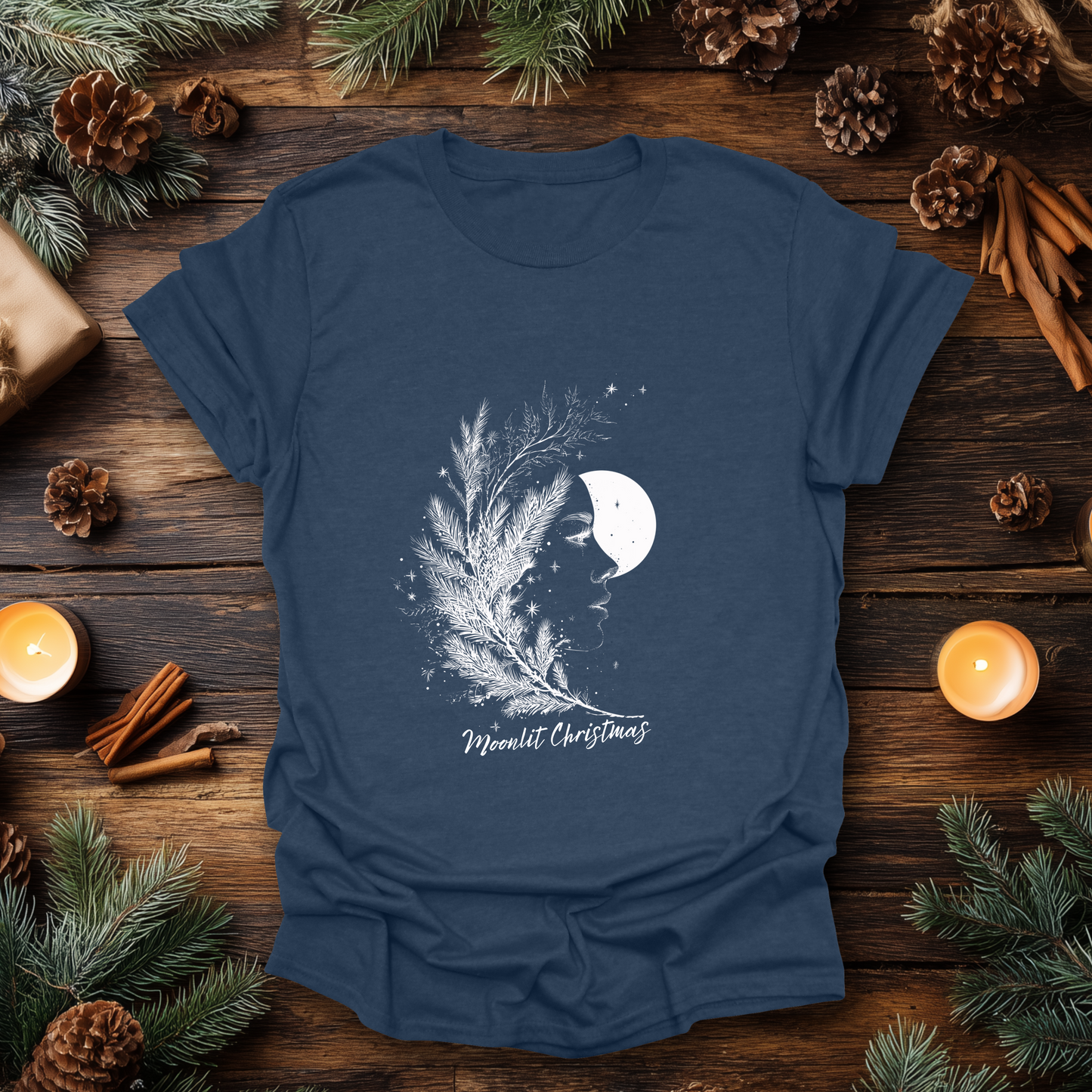 Moonlit Christmas T-Shirt