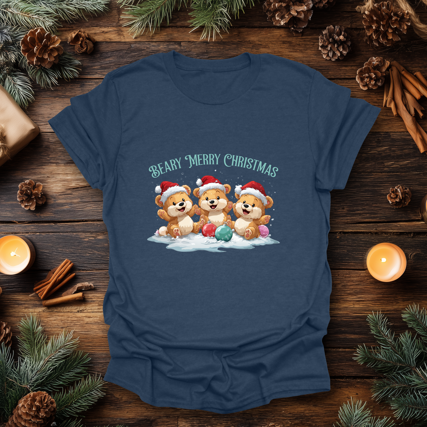 Beary Merry Christmas T-Shirt