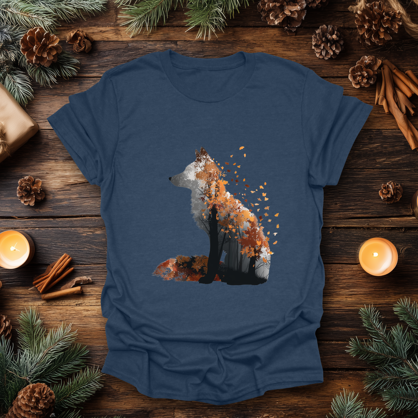 Autumn Wolf Nature T-Shirt