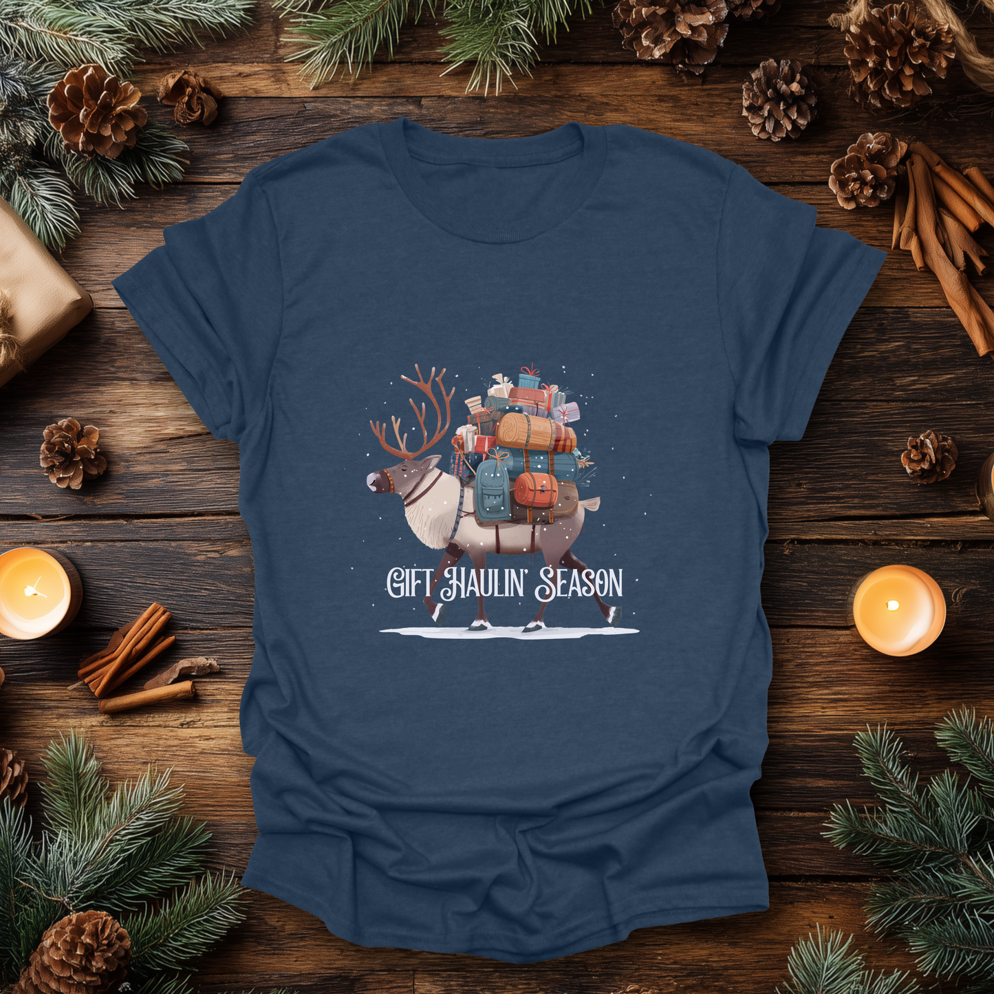 Gift Haulin’ Season Christmas T-Shirt