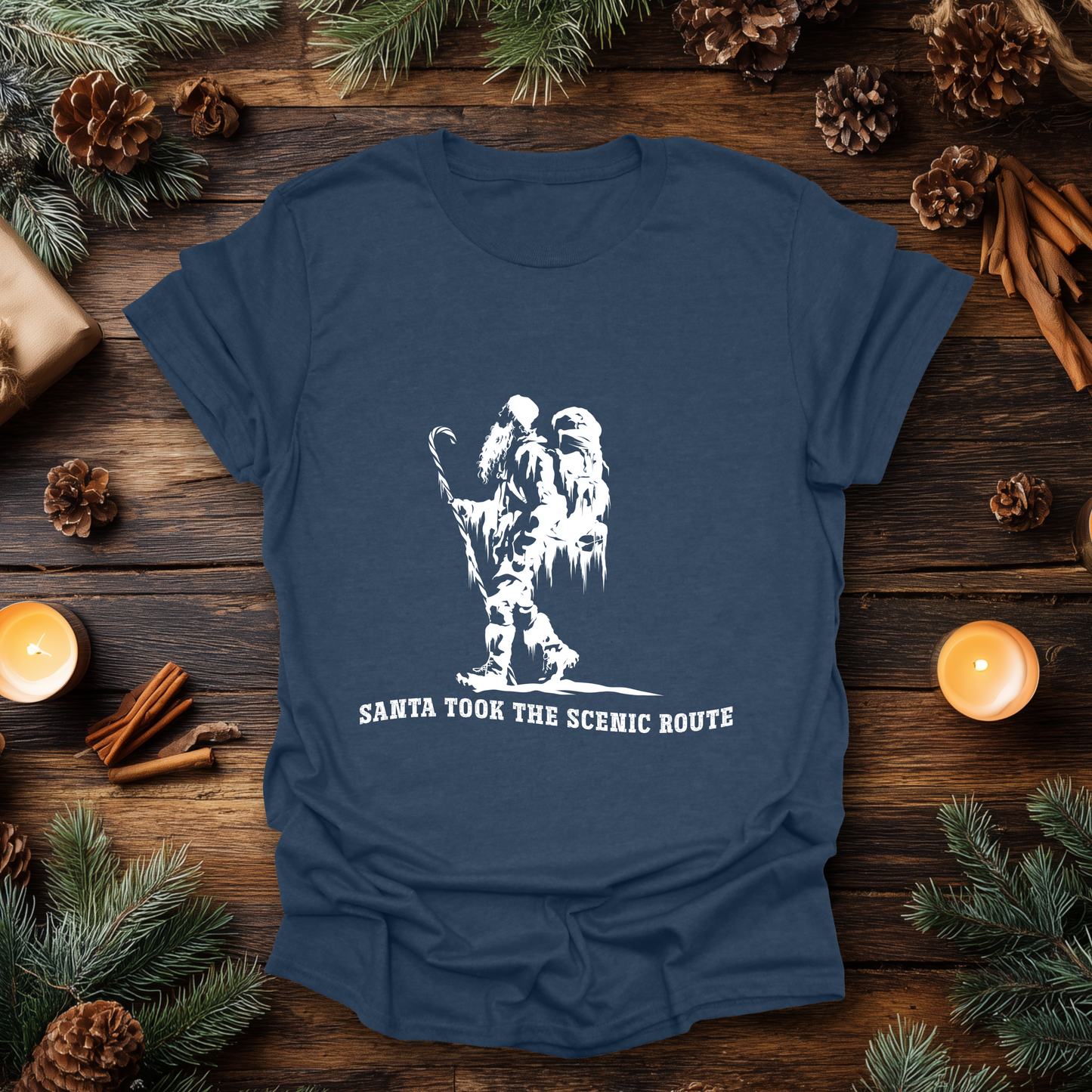 Santa Took the Scenic Route T-Shirt