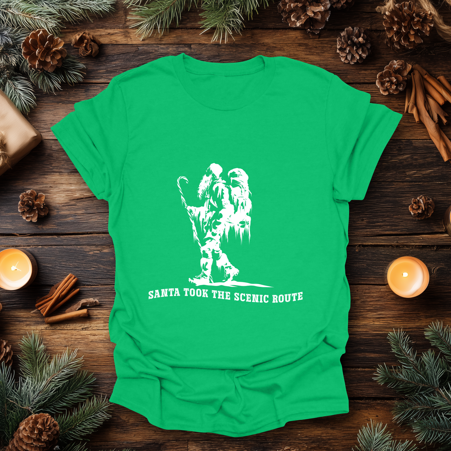 Santa Took the Scenic Route T-Shirt