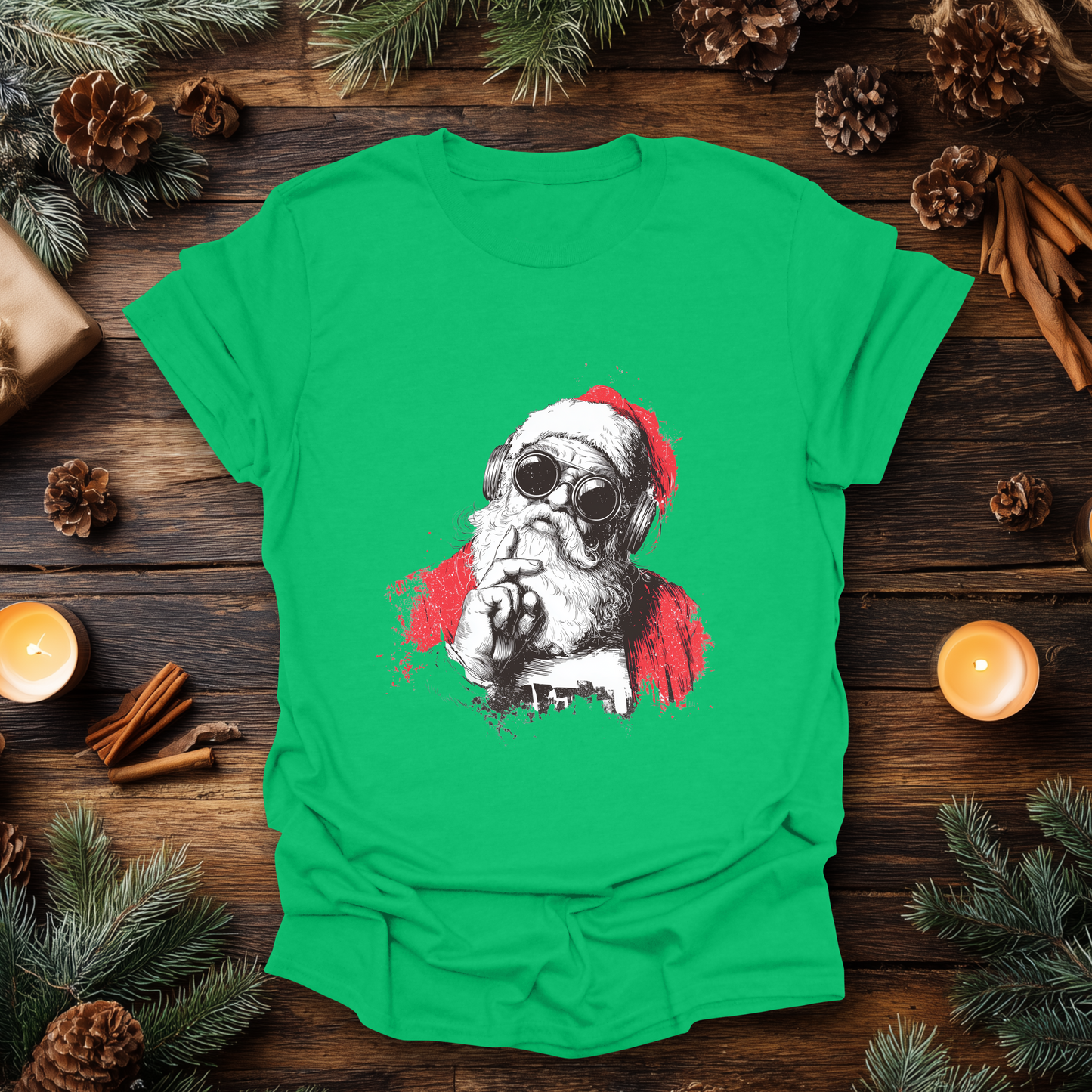 Claus Off Duty Christmas T-Shirt