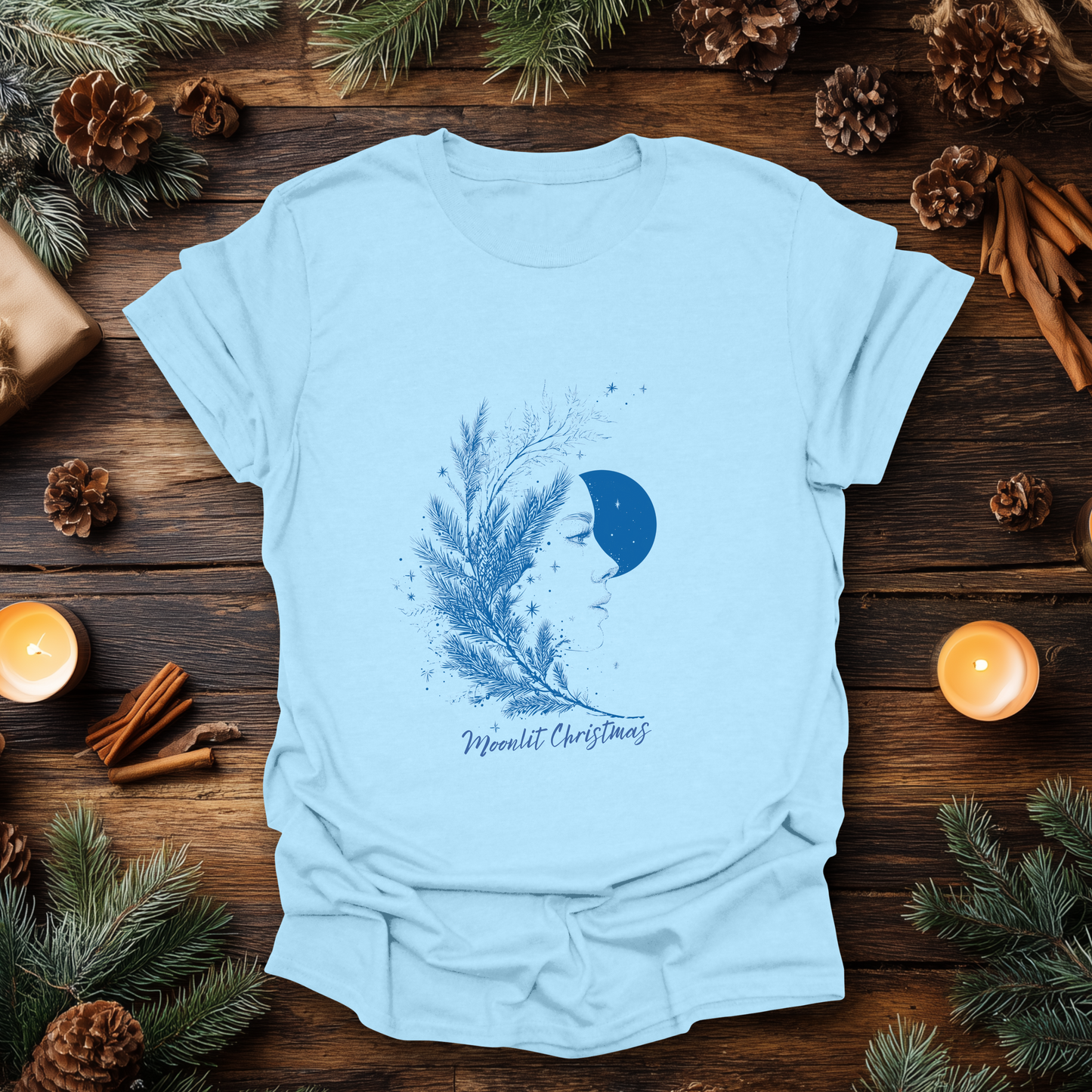 Moonlit Christmas T-Shirt