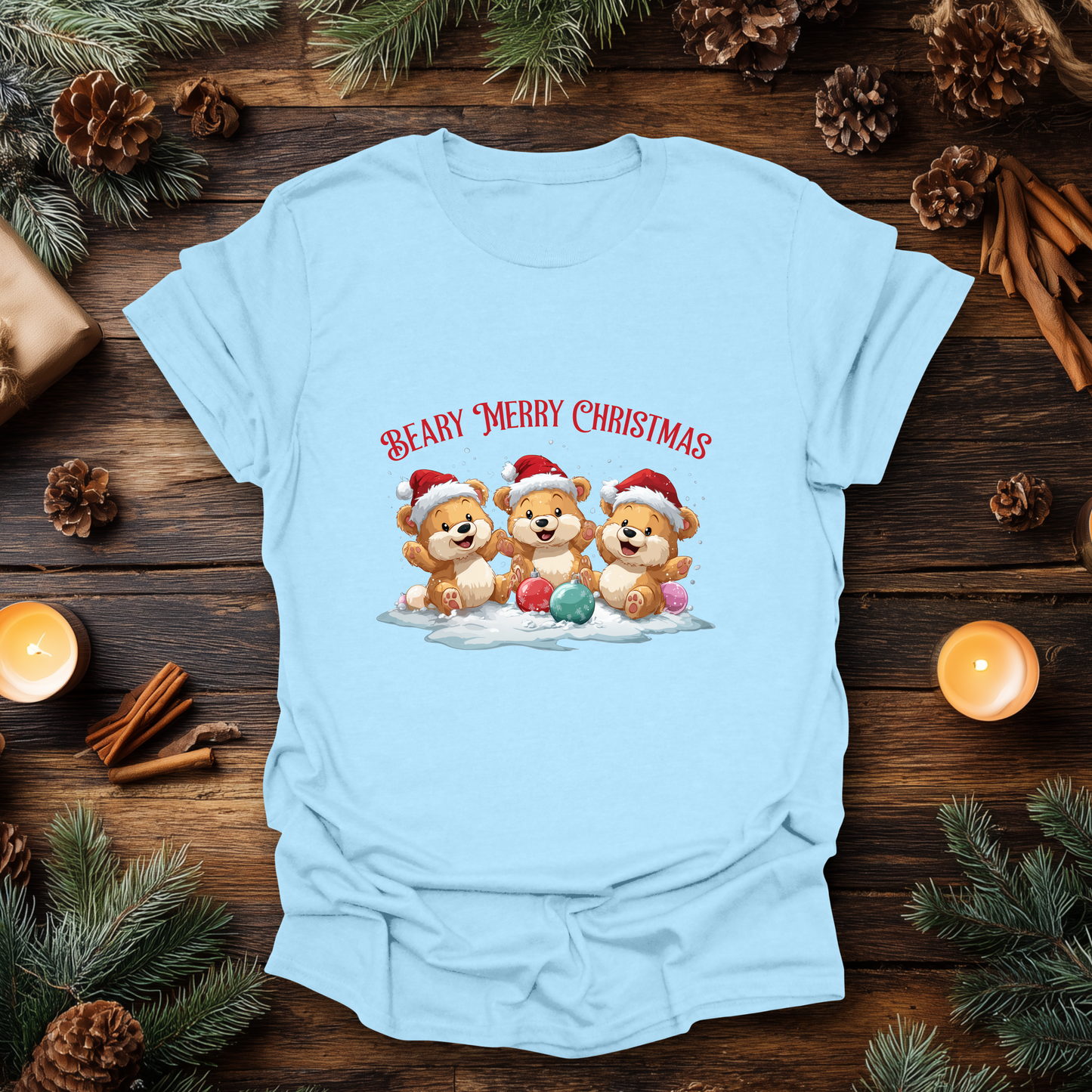 Beary Merry Christmas T-Shirt