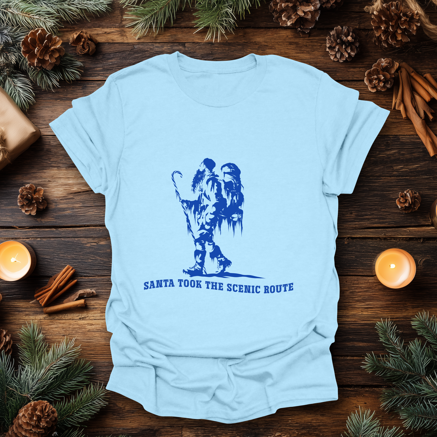 Santa Took the Scenic Route T-Shirt