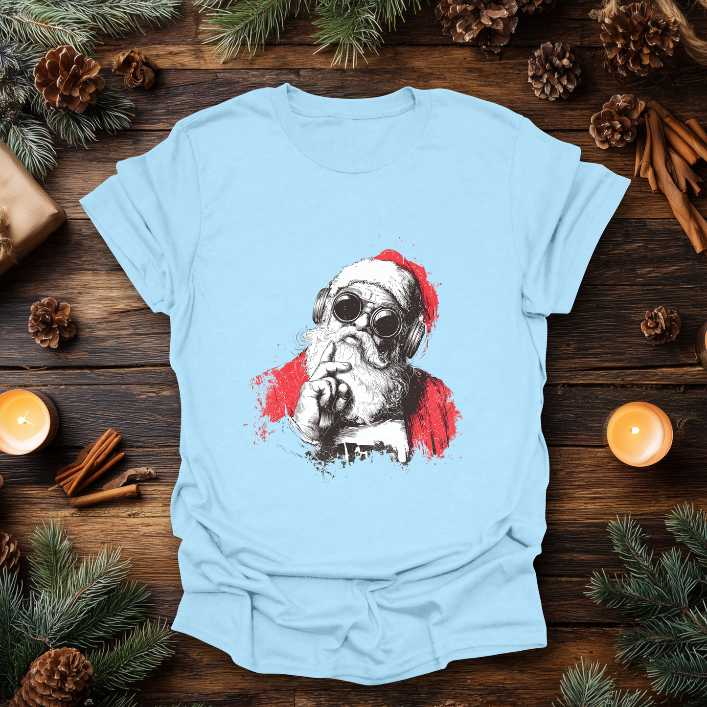 Claus Off Duty Christmas T-Shirt