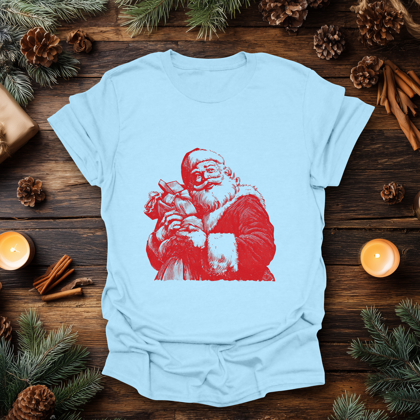 Vintage Santa T-Shirt
