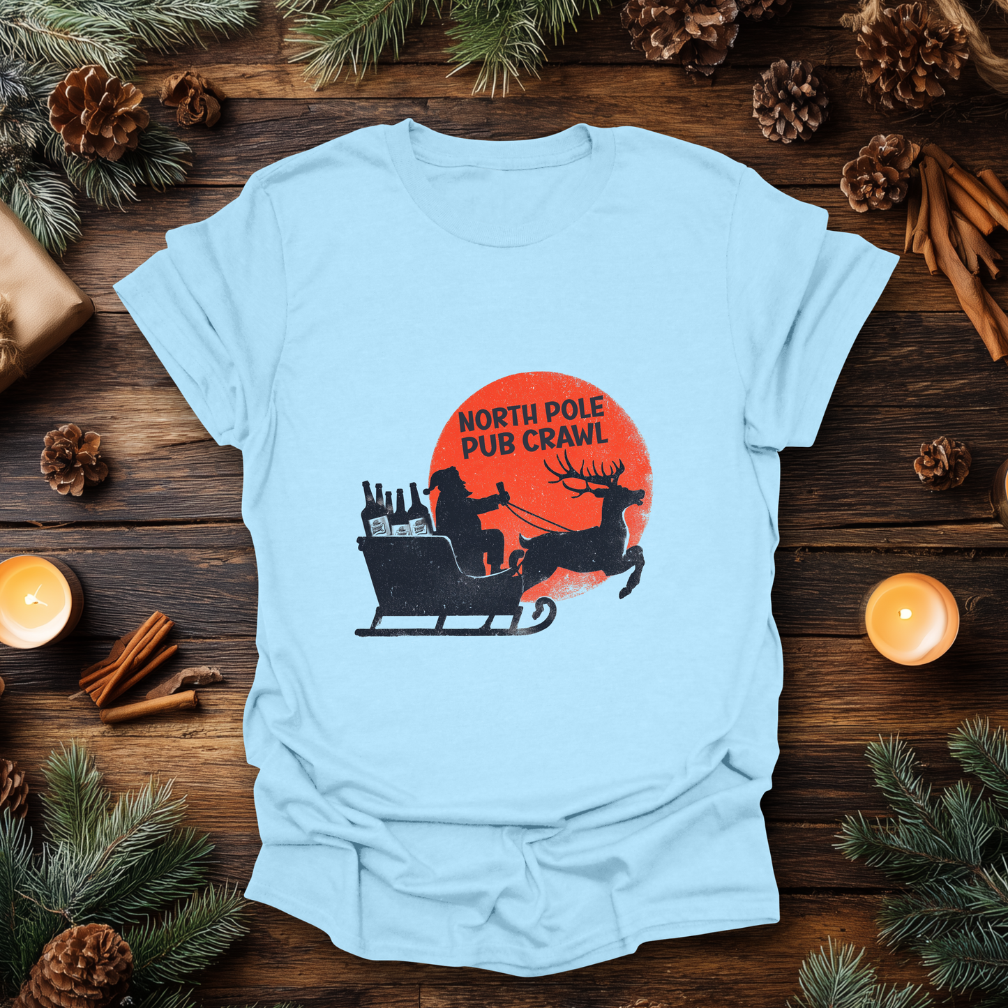 North Pole Pub Crawl T-Shirt