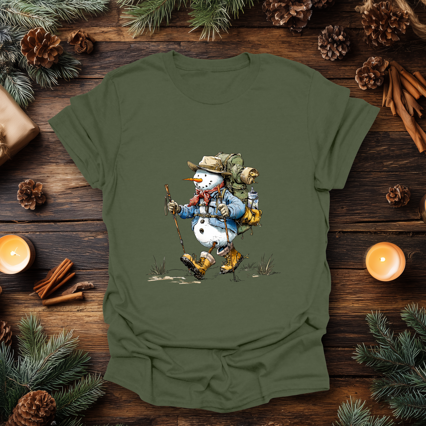 Trailblazing Snowman T-Shirt
