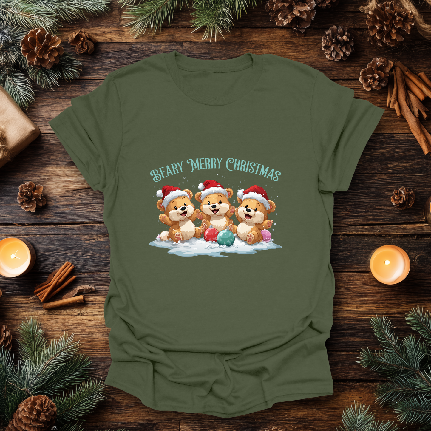 Beary Merry Christmas T-Shirt
