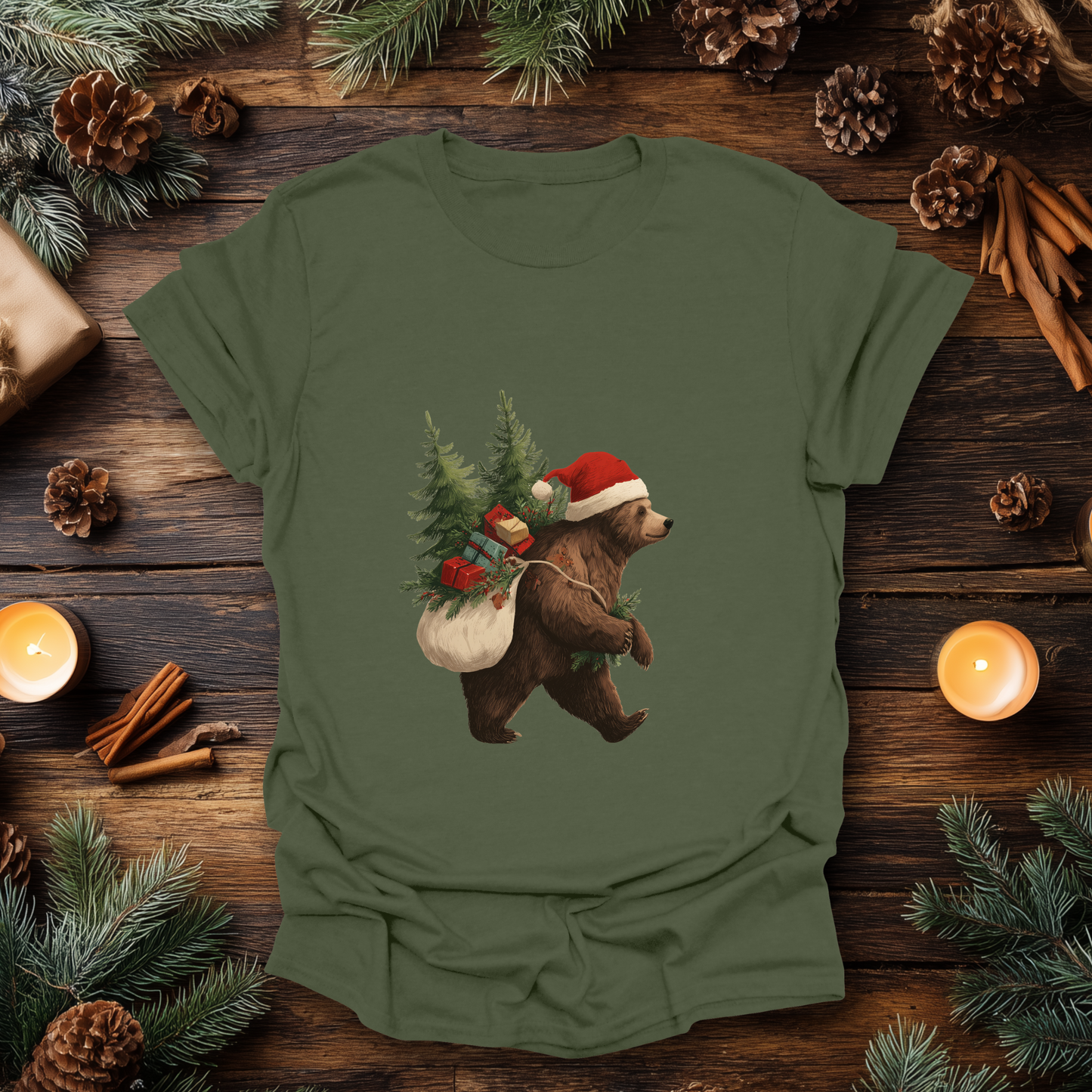 Bear-y Merry Deliveries T-Shirt