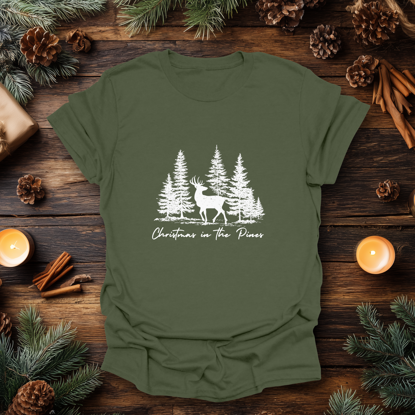 Christmas in the Pines T-Shirt