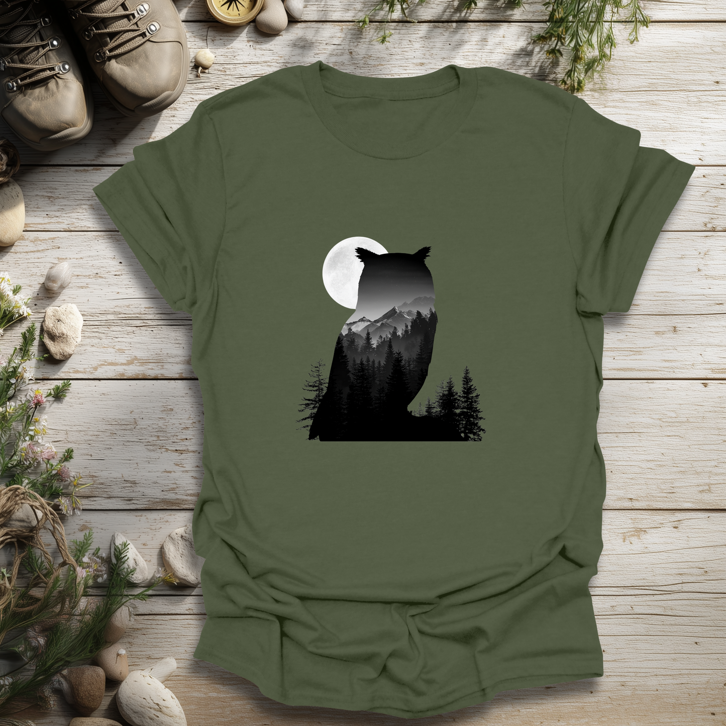 Night Watcher Owl T-Shirt