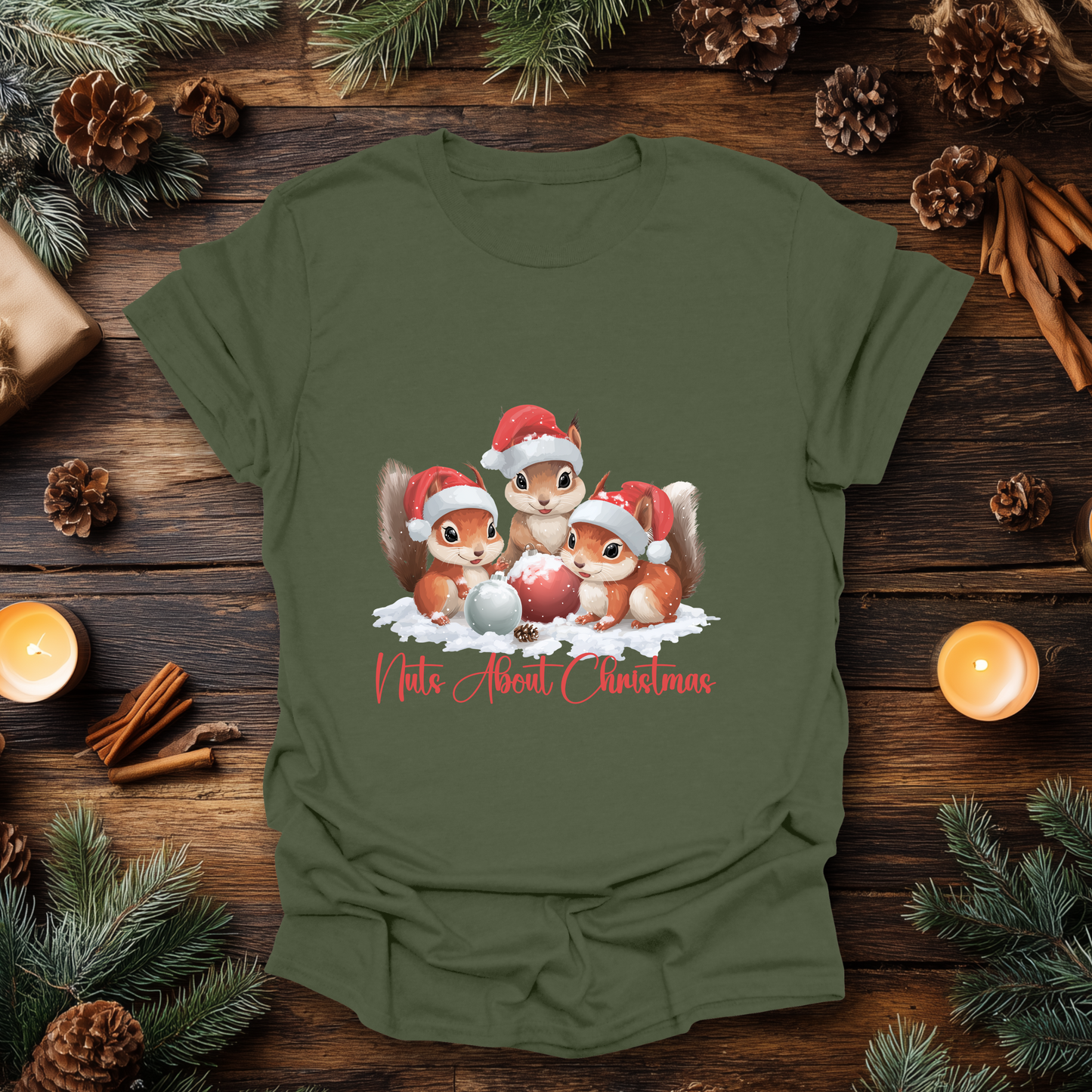 Nuts About Christmas T-Shirt